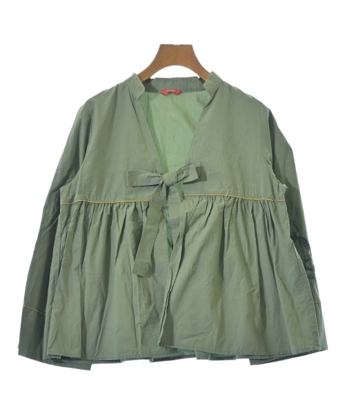 POU DOU DOU(プードゥドゥ)ブラウス カーキ サイズ:M/2200661357057
