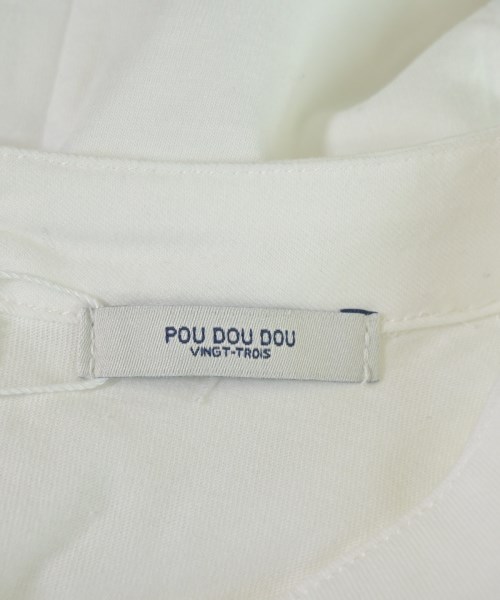 POU DOU DOU（プードゥドゥ）Tシャツ・カットソー 白 サイズ:M レディース/2200640241056