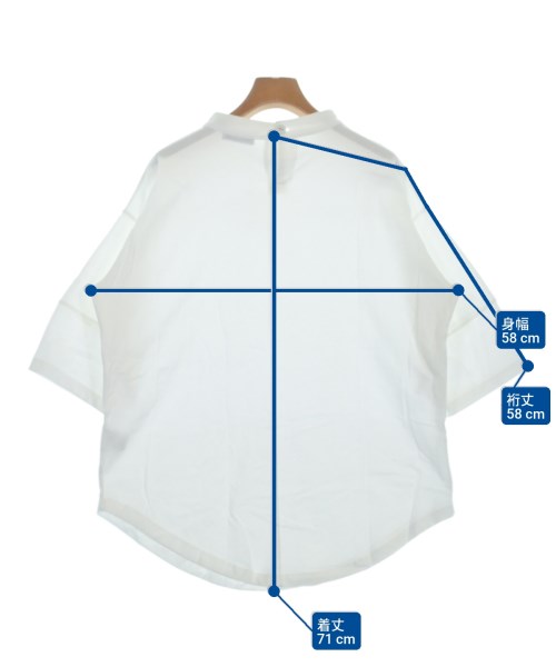 POU DOU DOU（プードゥドゥ）Tシャツ・カットソー 白 サイズ:M レディース/2200640241056