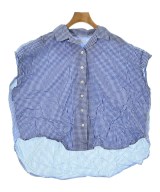 POU DOU DOU（プードゥドゥ）カジュアルシャツ 青 サイズ:M レディース/2200665557095