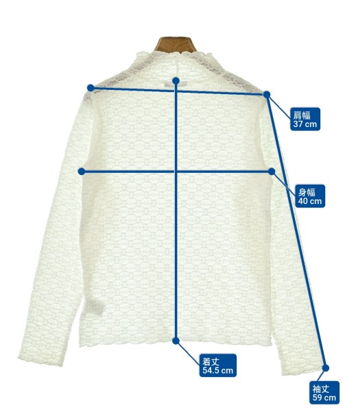 POU DOU DOU（プードゥドゥ）Tシャツ・カットソー 白 サイズ:M レディース/2200669917079