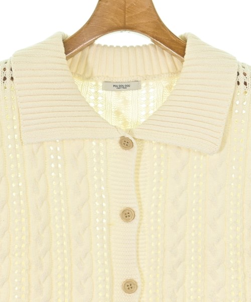 POU DOU DOU（プードゥドゥ）カーディガン 白 サイズ:M レディース/2200669917086