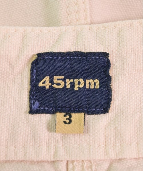 45R（フォーティーファイブアール）カーゴパンツ ベージュ サイズ:3(L位) メンズ/2200494990070