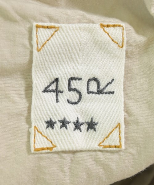 45R（フォーティーファイブアール）その他 ベージュ サイズ:4(XL位) メンズ/2200640930028