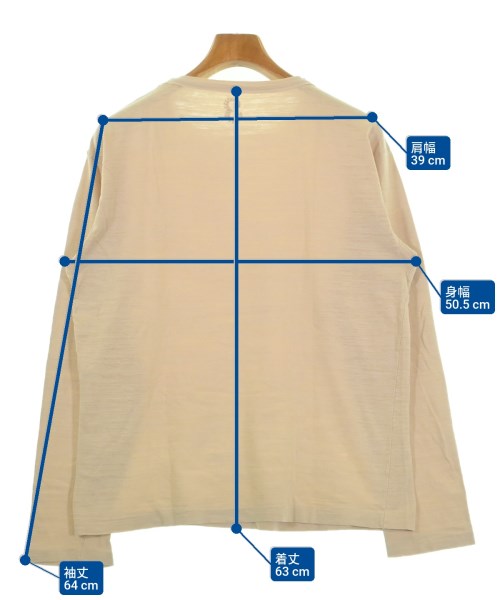 45R（フォーティーファイブアール）Tシャツ・カットソー ベージュ サイズ:3(L位) メンズ/2200623081174