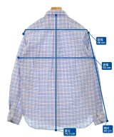 45R（フォーティーファイブアール）カジュアルシャツ 青 サイズ:3(L位) メンズ/2200623081198