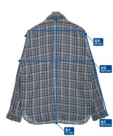 45R（フォーティーファイブアール）カジュアルシャツ 青 サイズ:4(XL位) メンズ/2200632835041