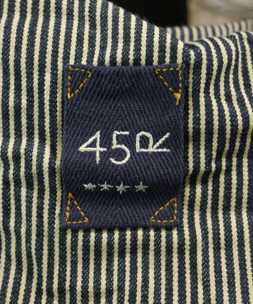 45R（フォーティーファイブアール）カジュアルシャツ 紺 サイズ:4(XL位) メンズ/2200632835058