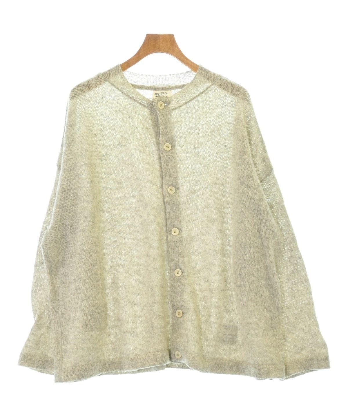 45R（フォーティーファイブアール）カーディガン グレー サイズ:-(XXL