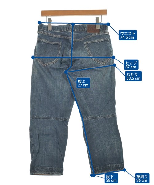 45R（フォーティーファイブアール）デニムパンツ 紺 サイズ:30(M位) メンズ/2200619294175