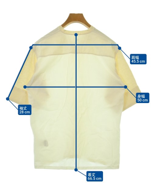 45R（フォーティーファイブアール）Tシャツ・カットソー 白 サイズ:3(L位) メンズ/2200616264119