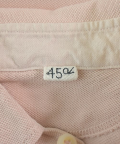 45R（フォーティーファイブアール）ポロシャツ ピンク サイズ:-(S位) メンズ/2200612424043