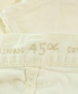 45R（フォーティーファイブアール）デニムパンツ 白 サイズ:31(M位) メンズ/2200672837104