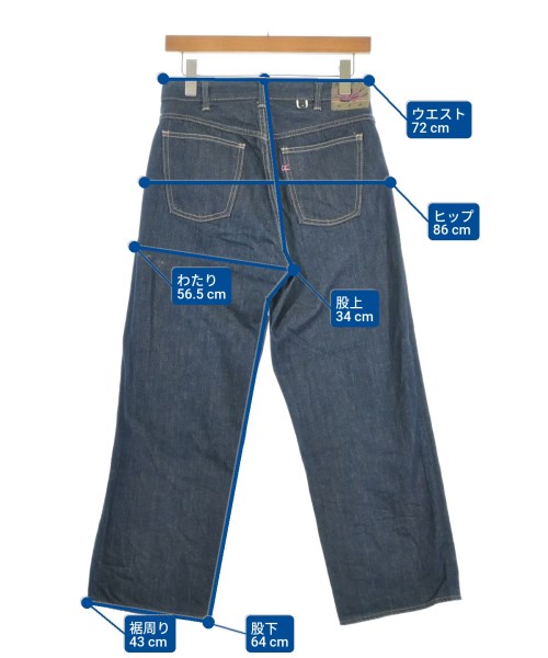 45R（フォーティーファイブアール）デニムパンツ 紺 サイズ:28(S位) メンズ/2200673410016