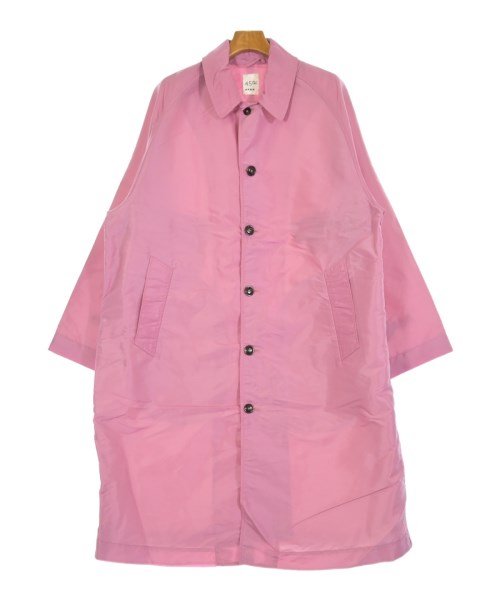 45R(フォーティーファイブアール)ステンカラーコート ピンク サイズ:4(XL位)/2200654715031