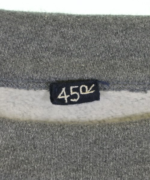 45R（フォーティーファイブアール）Tシャツ・カットソー グレー サイズ:2(M位) メンズ/2200711926059