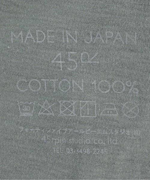 45R（フォーティーファイブアール）Tシャツ・カットソー カーキ サイズ:4(XL位) メンズ/2200647376027