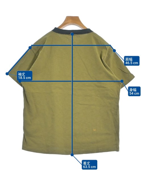 45R（フォーティーファイブアール）Tシャツ・カットソー カーキ サイズ:-(M位) メンズ/2200647376102