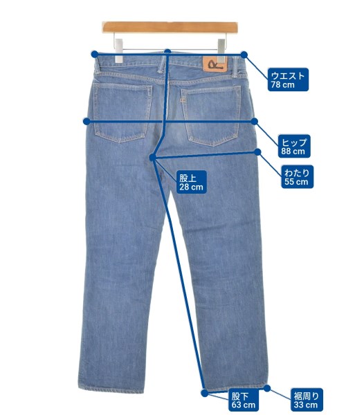 45R（フォーティーファイブアール）デニムパンツ 青 サイズ:29(S位) メンズ/2200639722016
