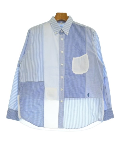 45R(フォーティーファイブアール)カジュアルシャツ 青 サイズ:-(XL位)/2200639780207