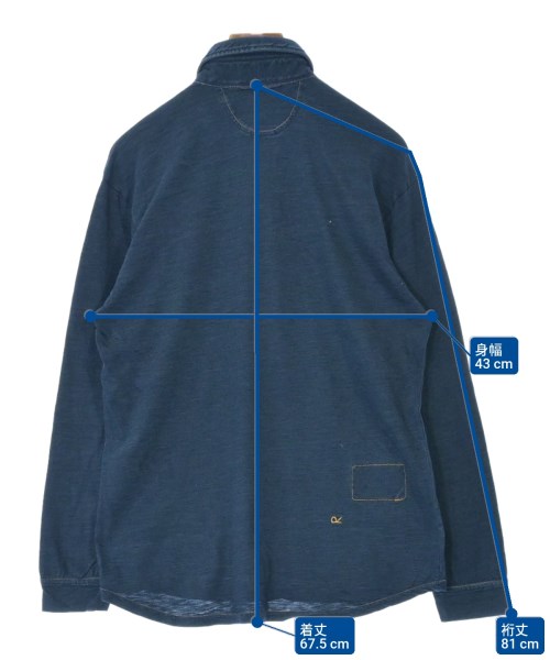 45R（フォーティーファイブアール）ポロシャツ 紺 サイズ:1(S位) メンズ/2200650636019