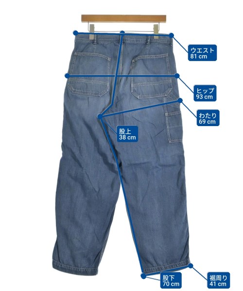 45R（フォーティーファイブアール）デニムパンツ 青 サイズ:32(L位) メンズ/2200652147087