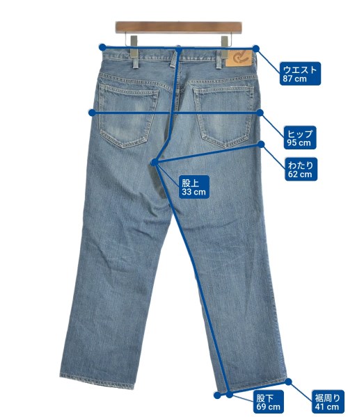 45R（フォーティーファイブアール）デニムパンツ 青 サイズ:-(L位) メンズ/2200652775013