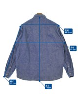 45R（フォーティーファイブアール）カジュアルシャツ 青 サイズ:-(L位) メンズ/2200649582013