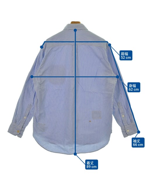 45R（フォーティーファイブアール）カジュアルシャツ 青 サイズ:-(L位) メンズ/2200649582020