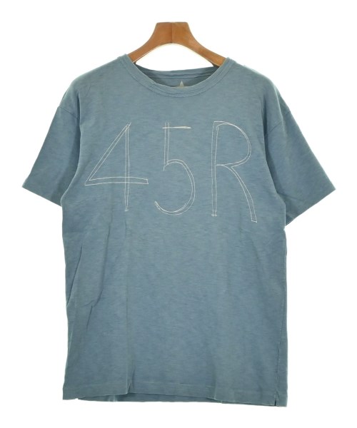 45R(フォーティーファイブアール)Tシャツ・カットソー 青 サイズ:3(L位)/2200703210135