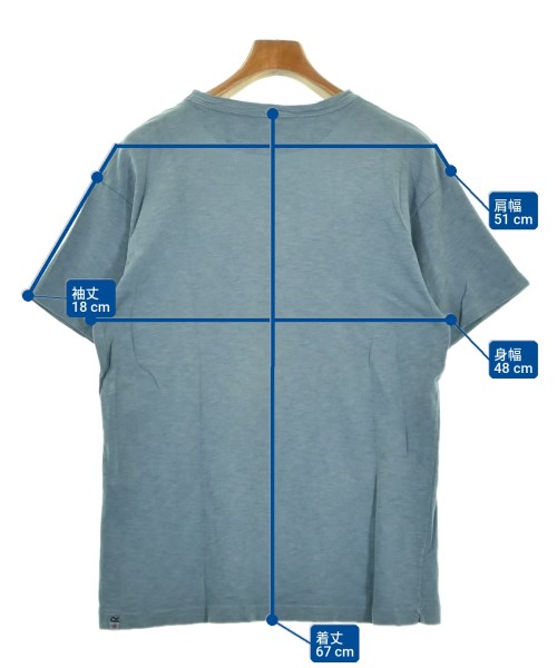 45R（フォーティーファイブアール）Tシャツ・カットソー 青 サイズ:3(L位) メンズ/2200703210135
