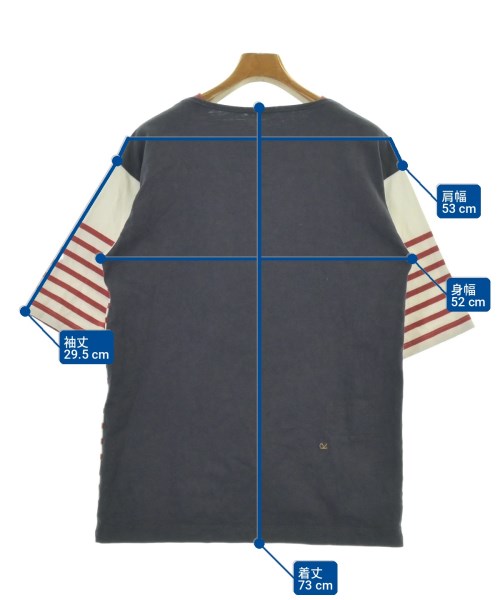45R（フォーティーファイブアール）Tシャツ・カットソー 白 サイズ:4(XL位) メンズ/2200700656134
