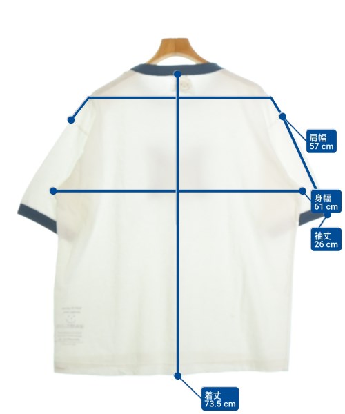 45R（フォーティーファイブアール）Tシャツ・カットソー 白 サイズ:-(XL位) メンズ/2200707598116