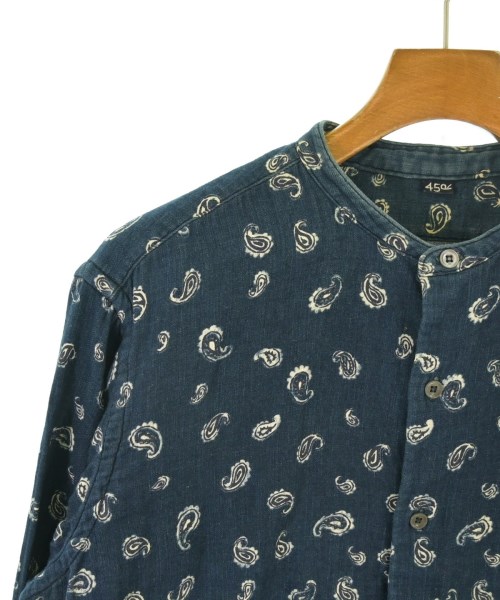 45R（フォーティーファイブアール）カジュアルシャツ 紺 サイズ:-(XL位) メンズ/2200664765040