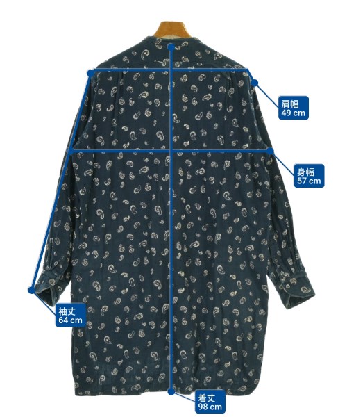 45R（フォーティーファイブアール）カジュアルシャツ 紺 サイズ:-(XL位) メンズ/2200664765040