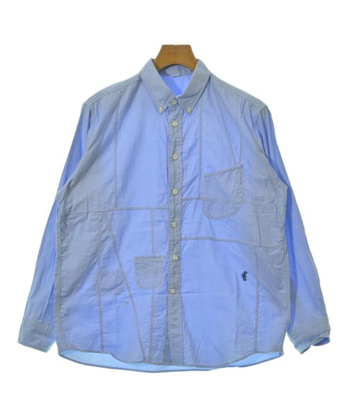 45R(フォーティーファイブアール)カジュアルシャツ 青 サイズ:-(L位)/2200671255015