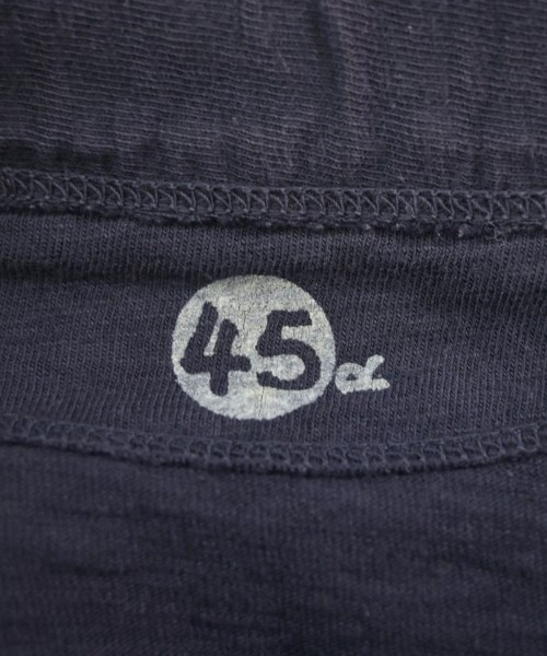 45R（フォーティーファイブアール）Tシャツ・カットソー 黒 サイズ:3(L位) メンズ/2200731321087