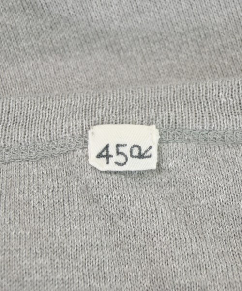 45R（フォーティーファイブアール）Tシャツ・カットソー グレー サイズ:-(XS位) メンズ/2200727845030