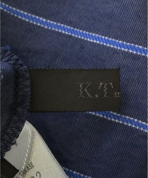 K.T（ケーティー）ブラウス 紺 サイズ:11(L位) レディース/2200619148119