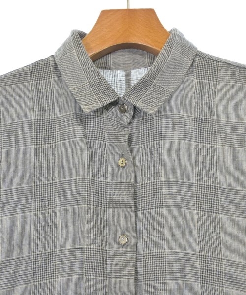 K.T（ケーティー）カジュアルシャツ グレー サイズ:9(M位) レディース/2200637702096