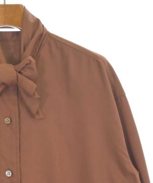 K.T（ケーティー）ブラウス 茶 サイズ:9(M位) レディース/2200610467066