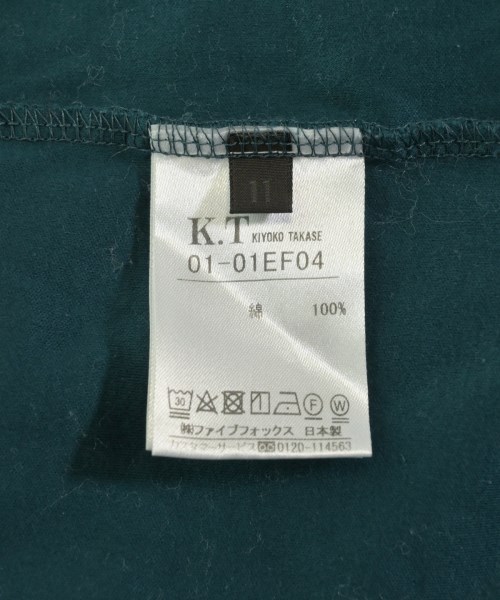 K.T（ケーティー）Tシャツ・カットソー 緑 サイズ:11(L位) レディース/2200687249046