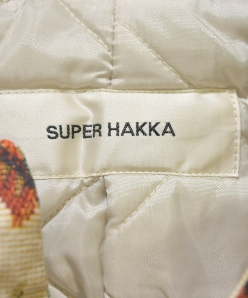 SUPER HAKKA（スーパーハッカ）ダウンコート 白 サイズ:F レディース/2200619514136