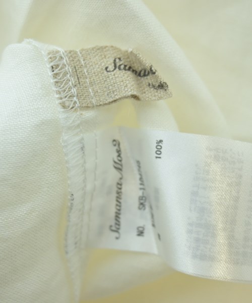 Samansa Mos2（サマンサモスモス）ワンピース 白 サイズ:F レディース/2200610402012