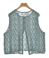 Samansa Mos2（サマンサモスモス）ベスト 緑 サイズ:F レディース/2200618005031