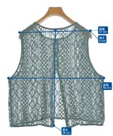 Samansa Mos2（サマンサモスモス）ベスト 緑 サイズ:F レディース/2200618005031