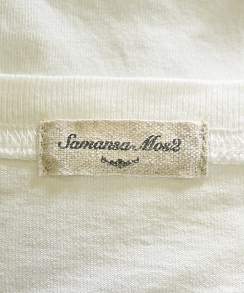 Samansa Mos2（サマンサモスモス）Tシャツ・カットソー 白 サイズ:F レディース/2200618005062