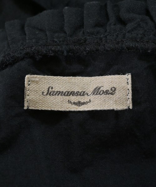 Samansa Mos2（サマンサモスモス）カジュアルシャツ 黒 サイズ:F レディース/2200622196152