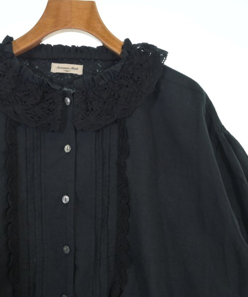 Samansa Mos2（サマンサモスモス）カジュアルシャツ 黒 サイズ:F レディース/2200622196152
