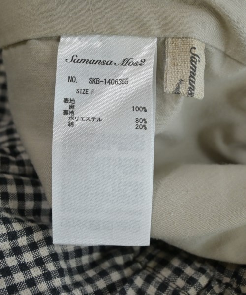 Samansa Mos2（サマンサモスモス）クロップドパンツ 黒 サイズ:F レディース/2200607578034